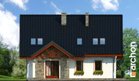 Maja timutites vaade