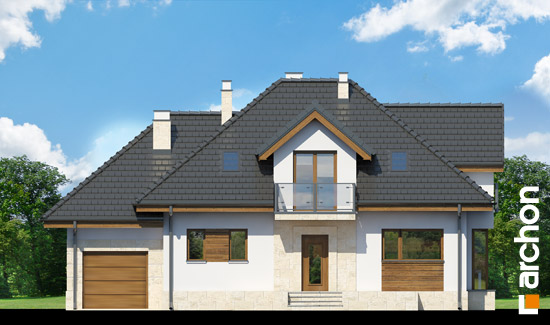 Maja raudürtides (N) vaade