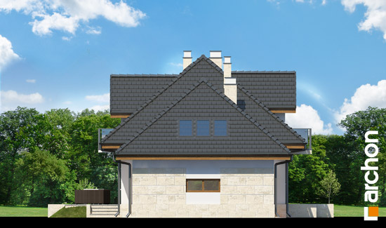 Maja raudürtides (N) vaade