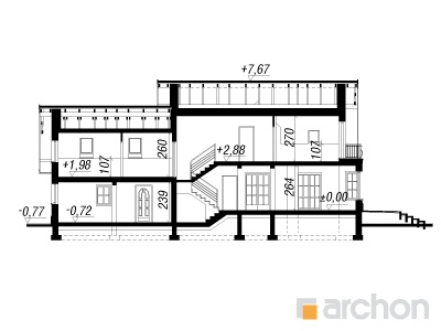 Maja raudürtides 2 (G2) lõige
