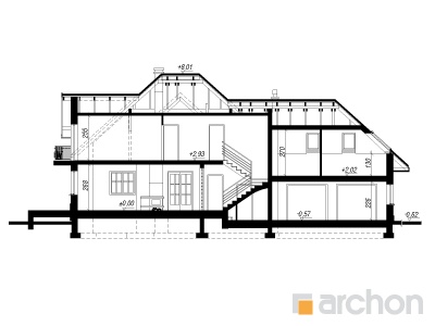 Maja raudürtides 3 (G2) lõige