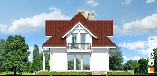 Maja raudürtides 4 (W) vaade