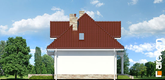 Maja raudürtides 4 (W) vaade