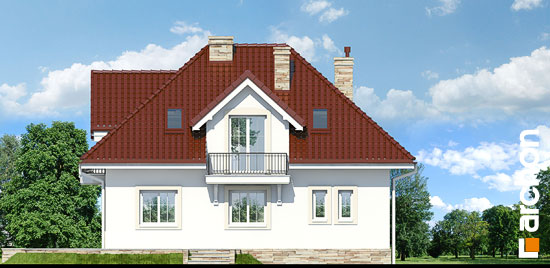 Maja raudürtides 4 (W) vaade