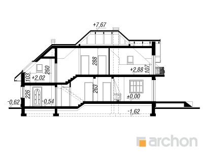 Maja raudürtides 4 lõige