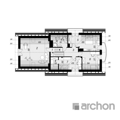  Maja raudürtides 7 (G2P) 2. korruse plaan