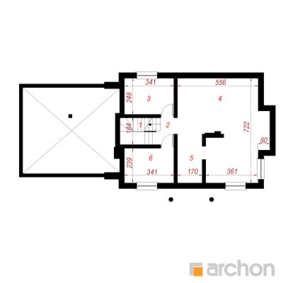  Maja raudürtides (G2P) 0. korruse plaan
