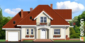 Maja raudürtides vaade