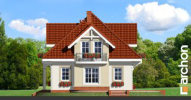 Maja raudürtides vaade