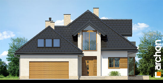 Maja jalakaliste all (N) vaade