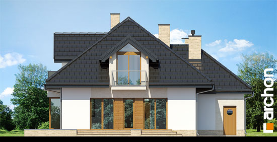 Maja jalakaliste all (N) vaade