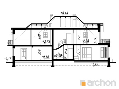 Maja kuslapuudes (G2) lõige