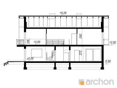 Maja lehtertappudes lõige