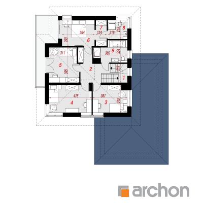  Villa Eliza 2. korruse plaan