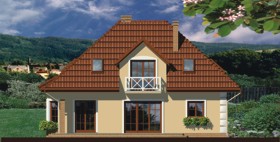 Maja viinamarjaistanduses 2 vaade