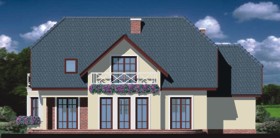 Maja kirsipuudes vaade