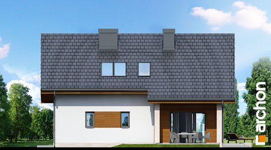 Maja sinivihmades (P) vaade