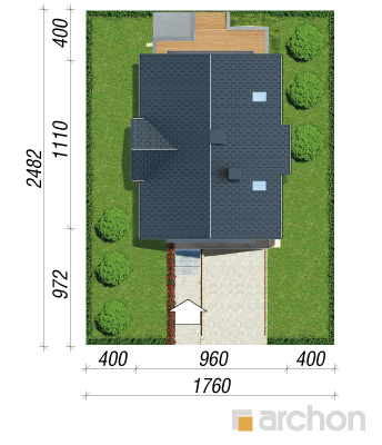 Maja luudpõõsastes (N)