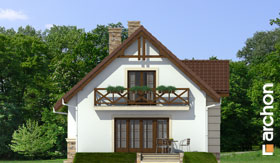 Maja luudpõõsastes vaade