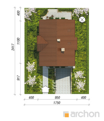 Maja luudpõõsastes