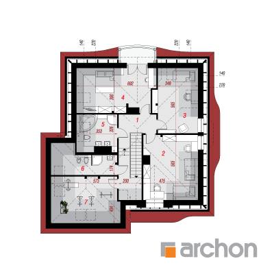  Maja tuulelilledes (G2P) 2. korruse plaan