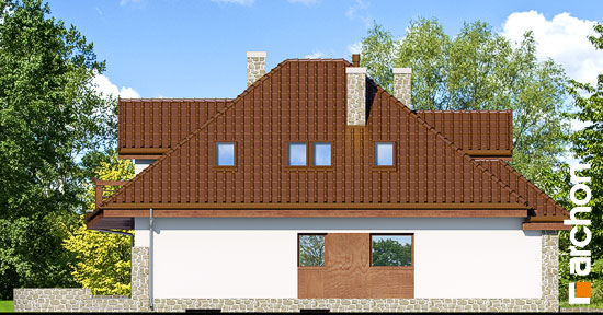 Maja tuulelilledes (P) vaade