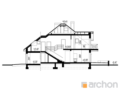 Maja tuulelilledes (G2) lõige