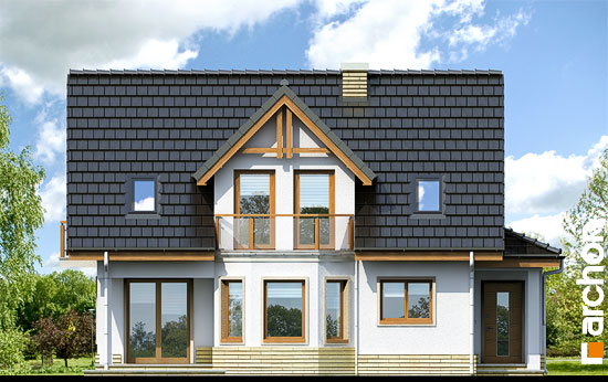 Maja jõhvikates vaade