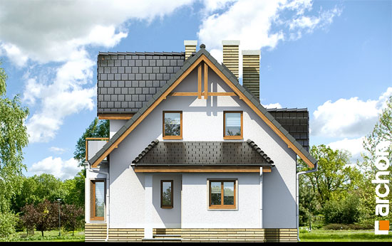 Maja jõhvikates vaade