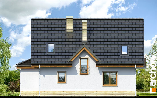 Maja jõhvikates vaade