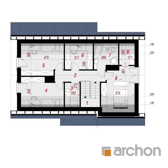  Maja helmikpööristes 4 2. korruse plaan