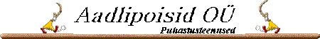 Aadlipoisid OÜ logo